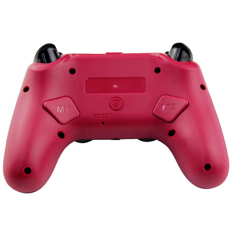 Bluetooth Wireless Controller For PS4 and PC - Red  (PS5 Design)