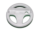 Genuine Nintendo Wii Wii U White Steering Wheel Mario Kart Racing (Pre-Owned)