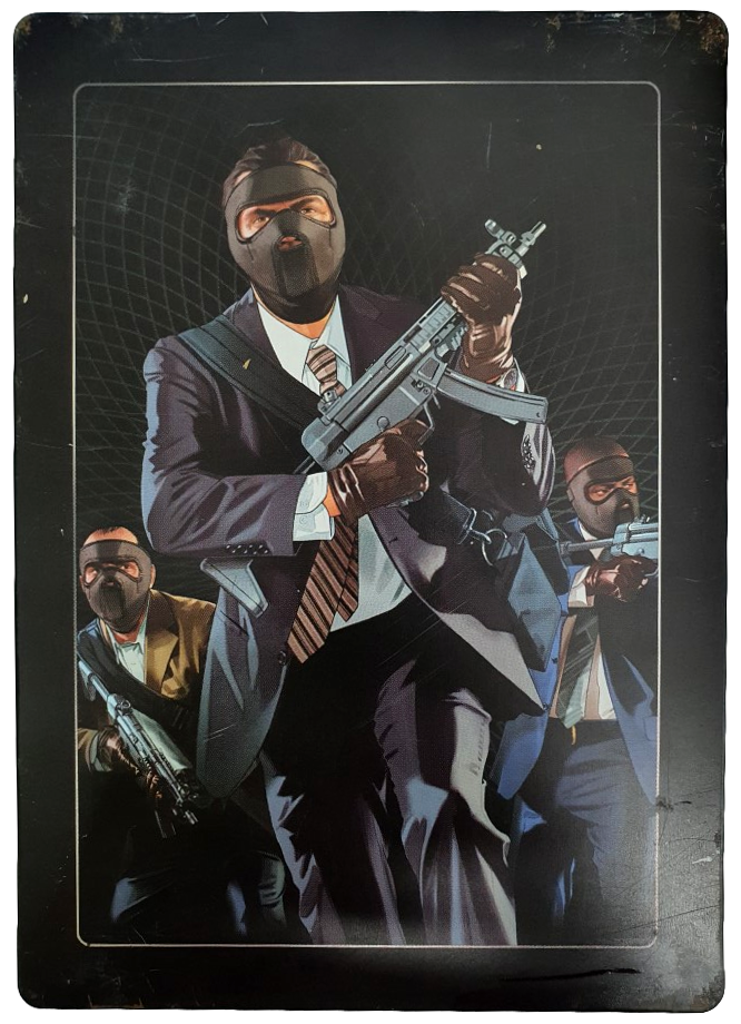 Grand Theft Auto V Five Steelbook XBOX 360 PAL *No Outer Slip* (Pre-Owned)