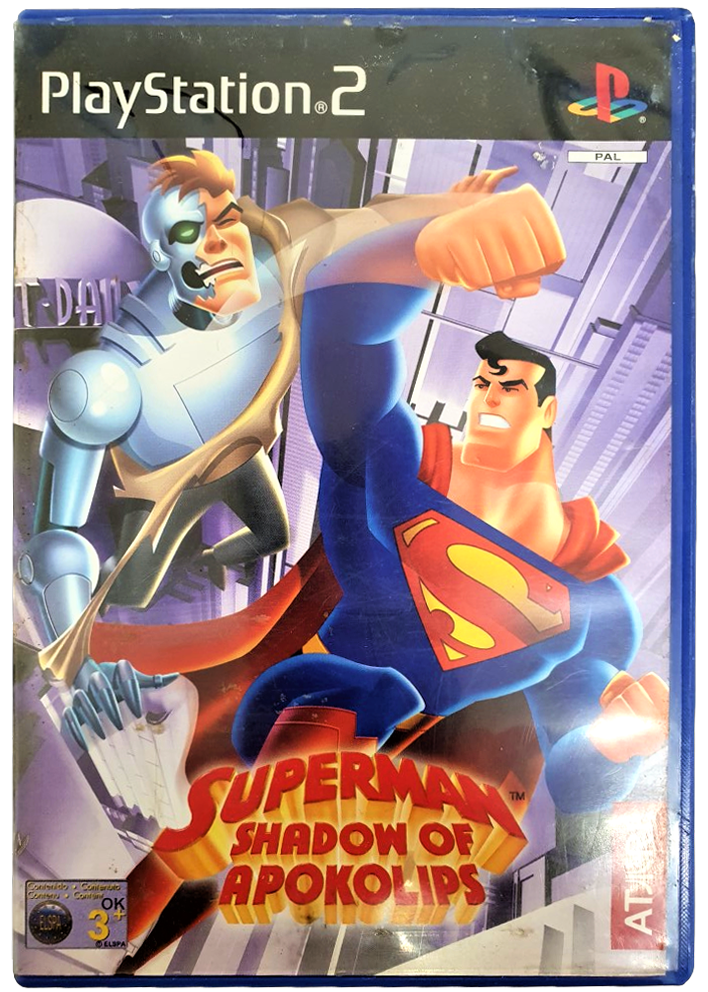 Superman Shadow Of Apokolips PS2 PAL *Complete* PlayStation 2 (Pre-Owned)