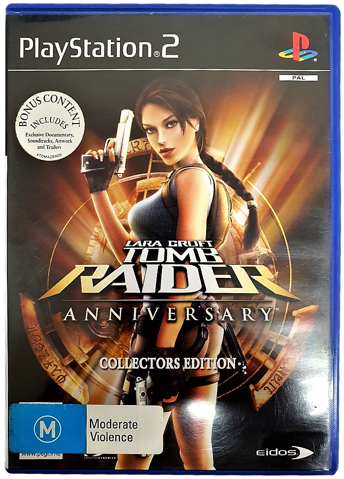 Lara Croft Tomb Raider Anniversary Collector's Edition PS2 PAL *Complete* (Pre-Owned)