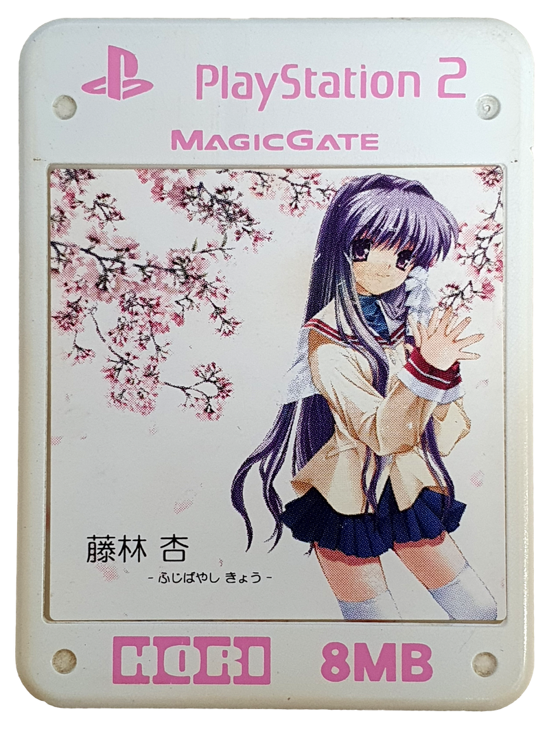 Clannad Kyou Fugibayashi Hori Magic Gate PS2 Memory Card PlayStation 2 (Pre-Owned)