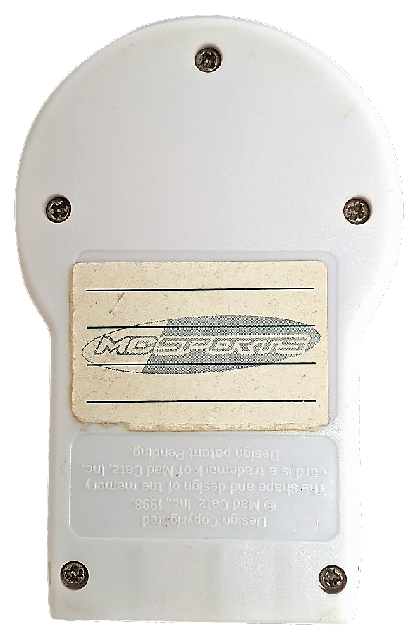 MC Sports Mad Catz  Soccer Ball Memory Card Playstation 1 PS1 (Pre-Owned)
