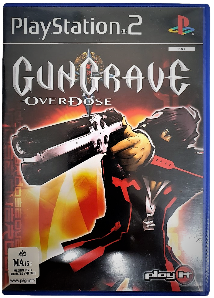 Gungrave Overdose PS2 PAL *Complete* PlayStation 2 (Pre-Owned)