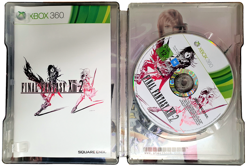Final FantasyXIII-2 XBOX 360 PAL Steelbook XBOX360 (Pre-Owned)