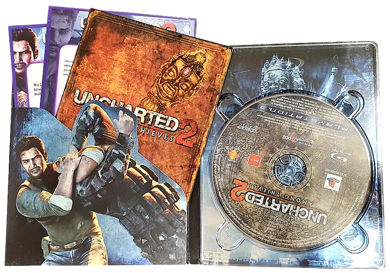 Uncharted 2 Limited Edition *Complete* Playstation 3 Sony PS3 (Pre-Owned)