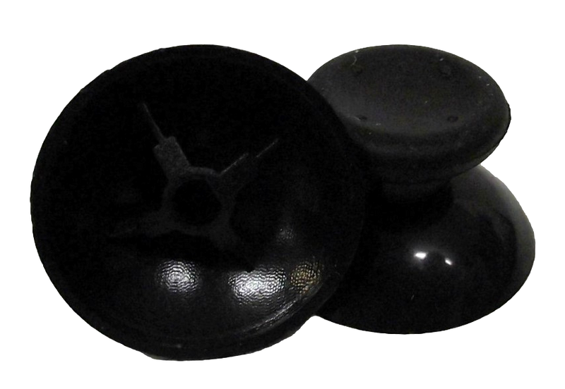 2 x Black Replacement Xbox 360 Controller Joystick Thumb Pad Stick Caps
