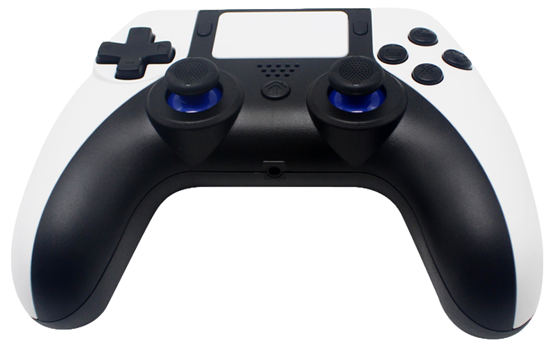 Bluetooth Wireless Controller For PS4 and PC - White  (PS5 Design)