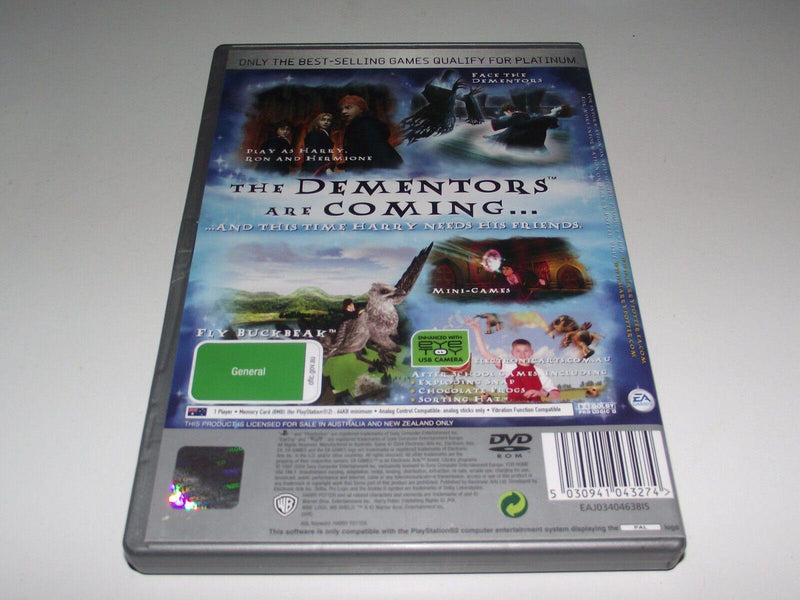 Harry Potter and the Prisoner of Azkaban PS2 (Platinum) PAL *Complete* (Preowned) - Games We Played