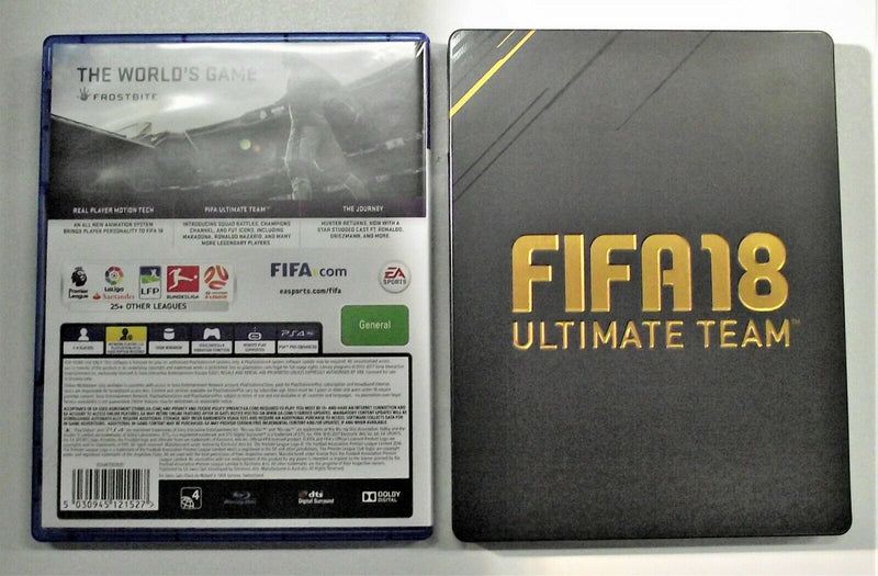 Fifa 18 Sony PS4 Steelbook Edition (Preowned)