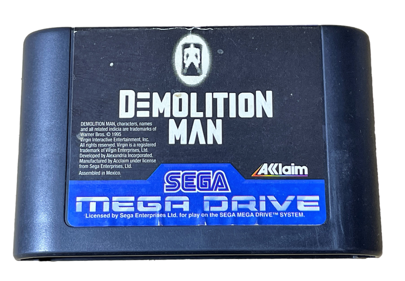 Demolition Man Sega Mega Drive PAL *No Manual* (Preowned) - Games We Played