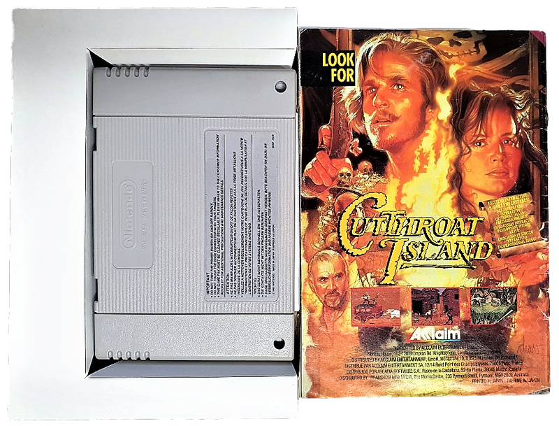 Revolution X Nintendo SNES Boxed PAL *Complete* Featuring Aerosmith (Preowned)