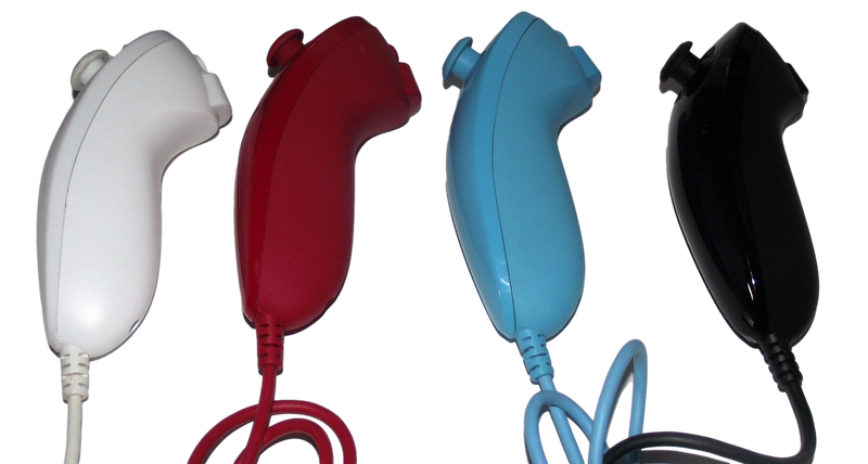 Genuine Nintendo Wii Controller Remote Selection Wii U Nunchuck Motion Plus Mote (Preowned)