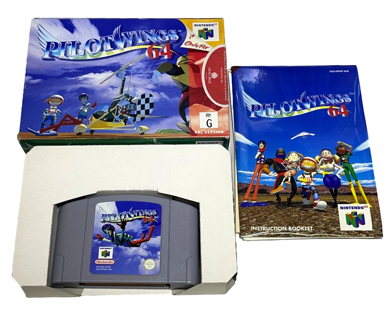 Pilot Wings 64 Nintendo 64 N64 Boxed PAL *Complete* (Preowned)