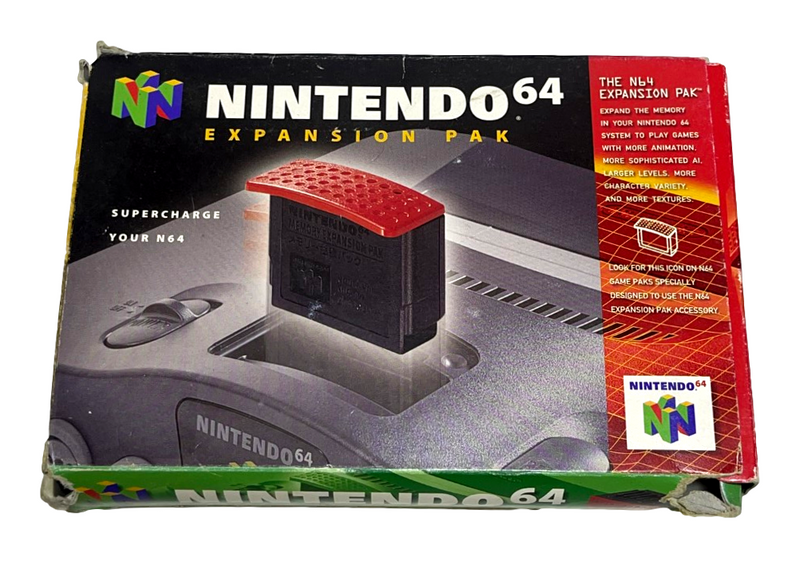 Expansion Pak Nintendo 64 N64 Boxed PAL *Complete with Puller*