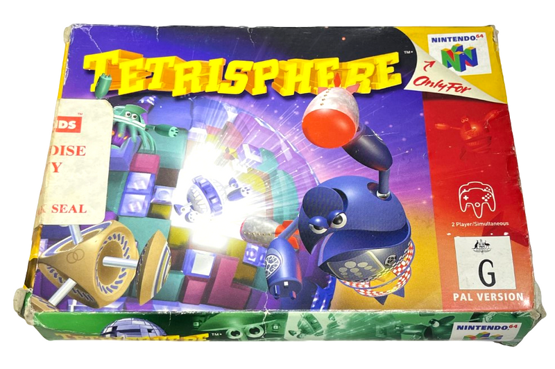 Tetrisphere Nintendo 64 N64 Boxed PAL *Complete* (Preowned)