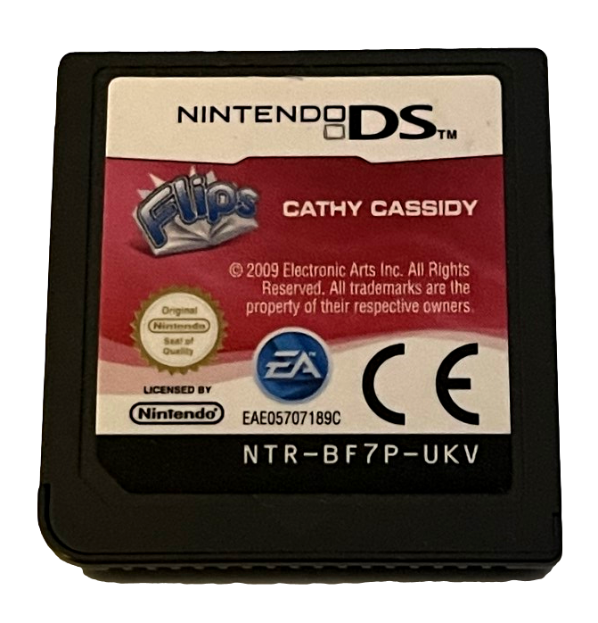 Flips Cathy Cassidy Nintendo DS 2DS 3DS Game *Cartridge Only* (Pre-Owned)