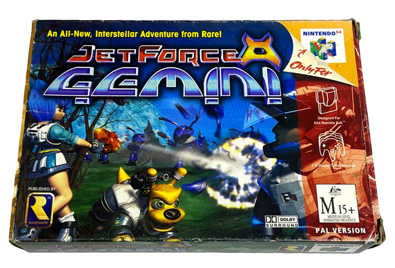 Jet Force Gemini Nintendo 64 N64 Boxed PAL *Complete* (Preowned)