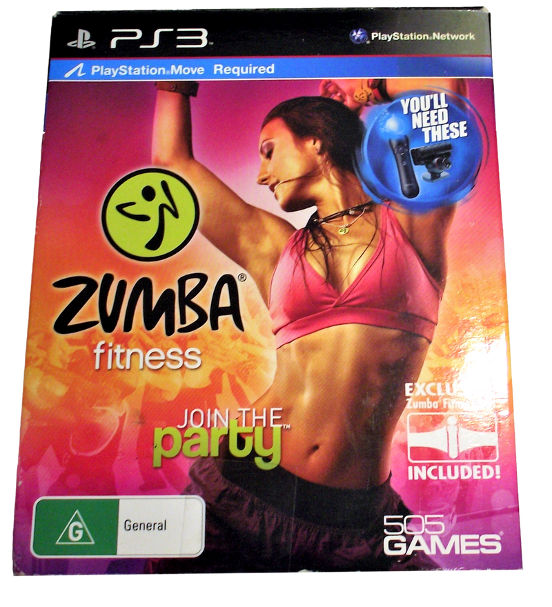 Zumba Fitness (Belt Included) Sony PS3 (Preowned)