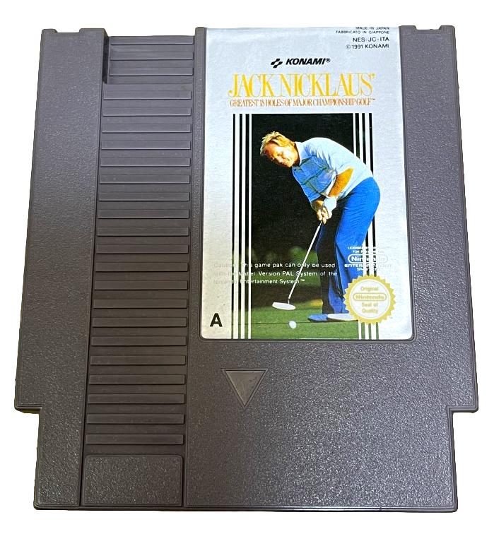 Jack Nicklaus Golf Nintendo NES Boxed PAL *No Manual* (Preowned)