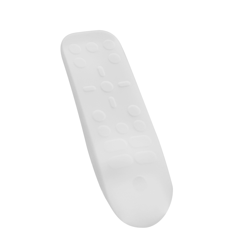Silicone Cover For PS5 Media Remote Control Case Skin - White Translucent