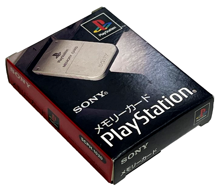 Boxed Genuine Sony Playstation 1 Memory Card 1MB Grey PS1 Official