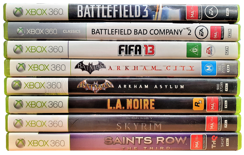 Game Bundle  XBOX 360 PAL XBOX360 Pack 5 (Pre-Owned)