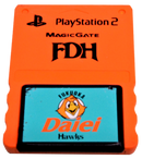 Fukuoka Daiei Hawks Magic Gate Sony PS2 Memory Card PlayStation 2 8MB (Preowned)