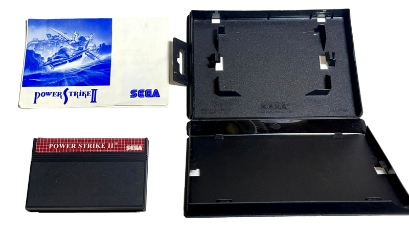 Power Strike II Sega Master System *Complete* (Pre-Owned)