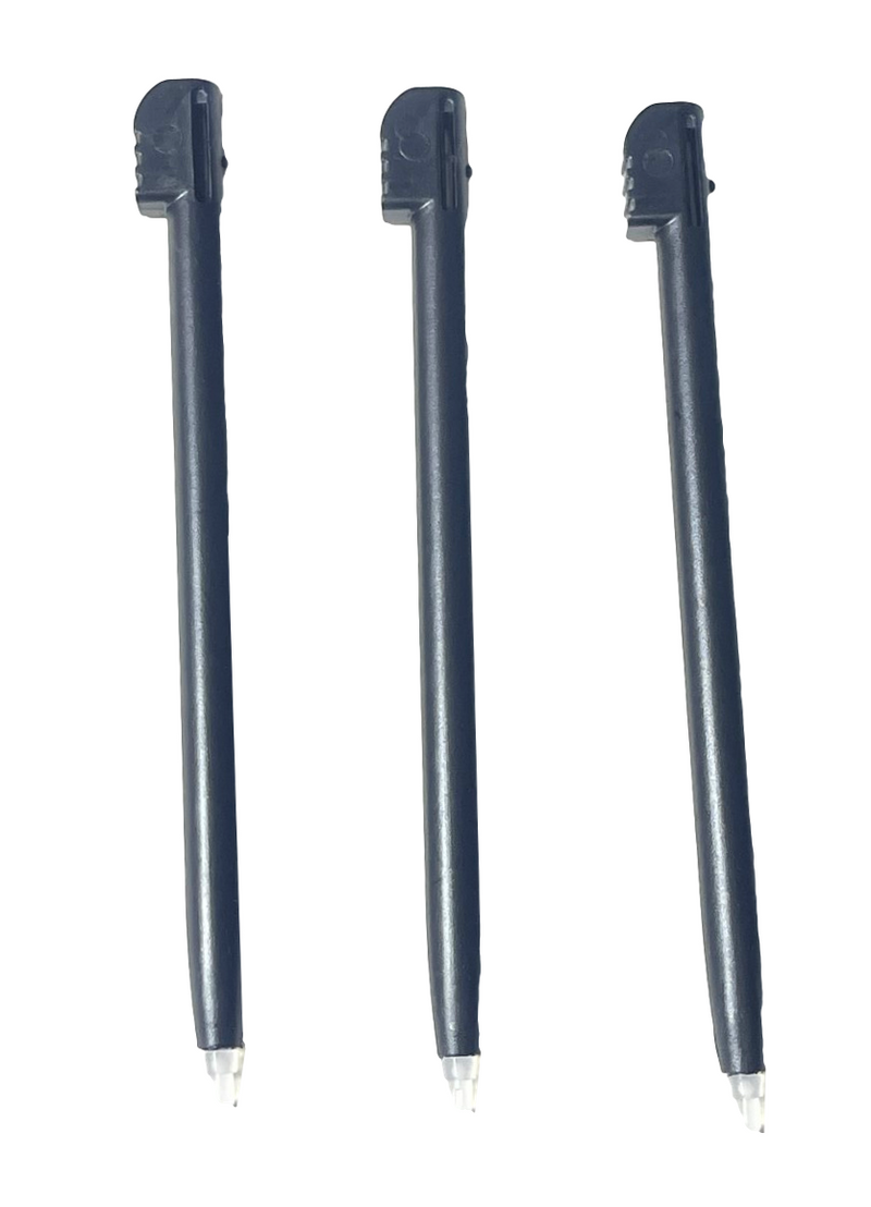 3 x Black Touch Screen Stylus Nintendo DS Lite