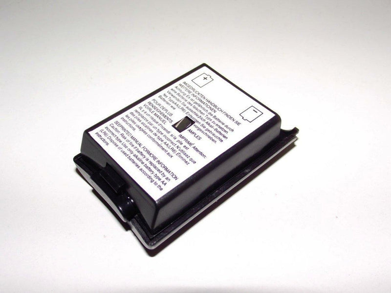 Black Microsoft Xbox 360 Remote Controller Battery Cover Clip Case AA