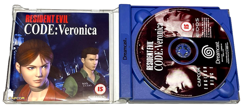 Resident Evil Code: Veronica Sega Dreamcast PAL *Complete* (Preowned)