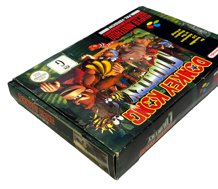 Donkey Kong Country  Nintendo SNES Boxed PAL *Complete*