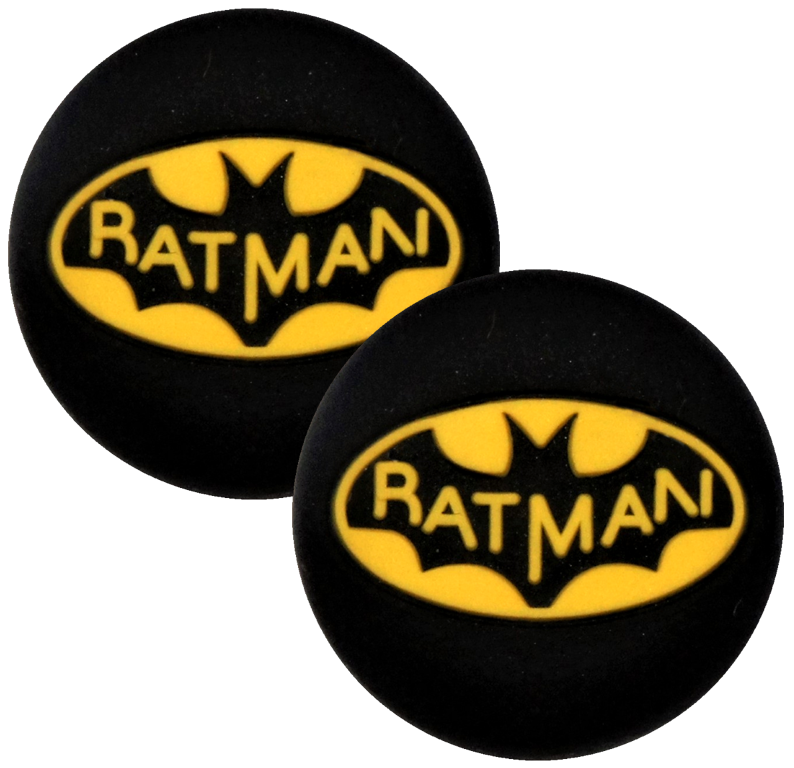 Thumb Grips x2 For PS4 PS5 XBOXONE Xbox Series X Toggle Cover - Black Batman