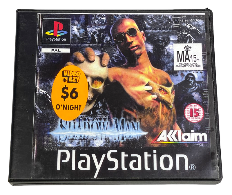 Shadow Man PS1 PS2 PS3 PAL *Ex Rental* (Preowned)