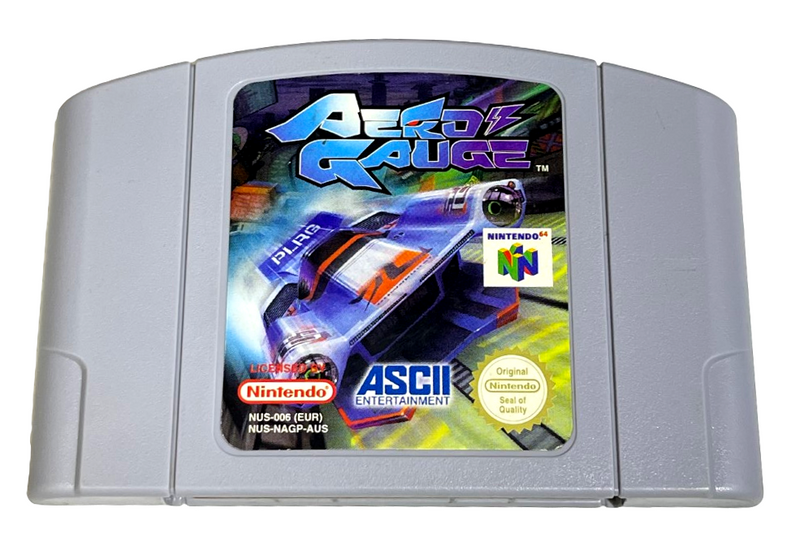 Aero Gauge Nintendo 64 N64 Boxed PAL *No Manual* (Preowned)