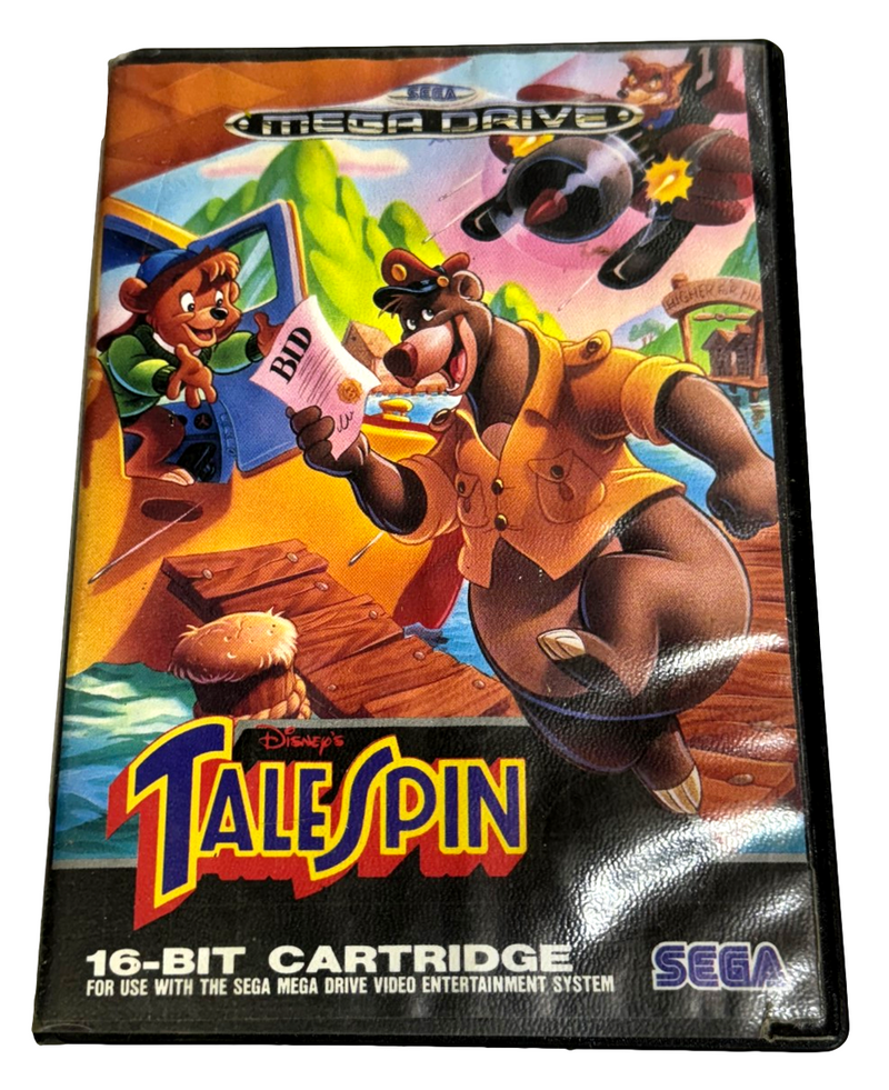 Disney's Tale Spin Sega Mega Drive PAL *No Manual* (Preowned)