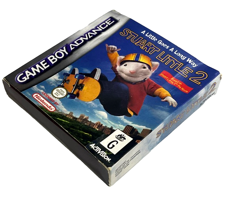 Stuart Little 2 Gameboy Advanced GBA *Manual* Boxed (Preowned)