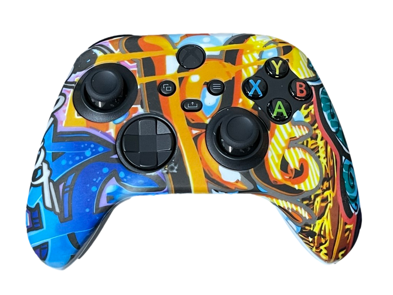 Silicone Cover For XBOX Series X/S Controller Case Skin - Graffiti