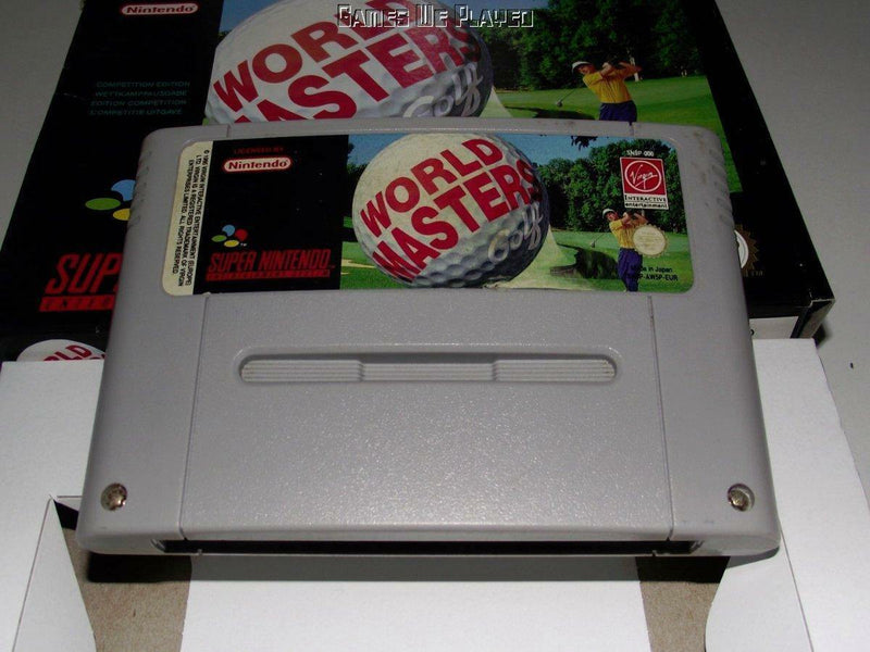World Masters Golf Super Nintendo SNES Boxed PAL *No Manual* (Preowned) - Games We Played