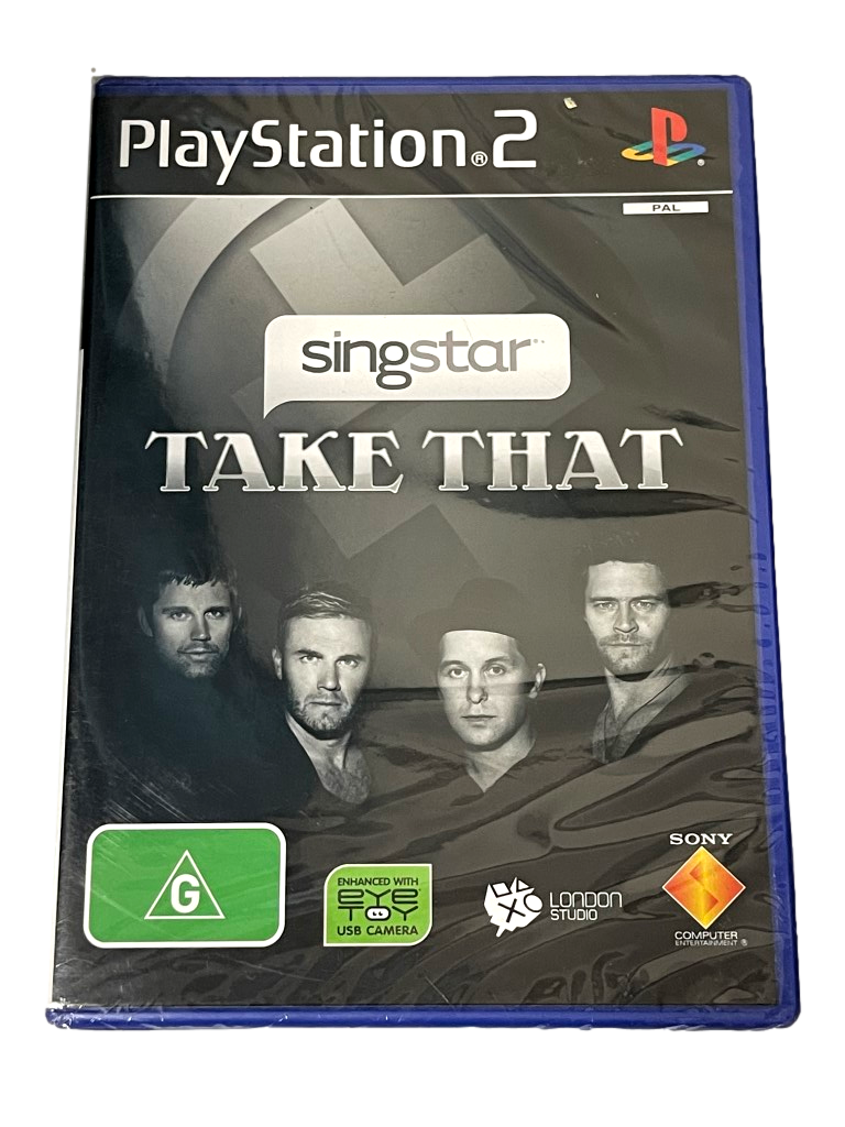 Singstar Take That PS2 PAL Brand New *Factory Sealed*