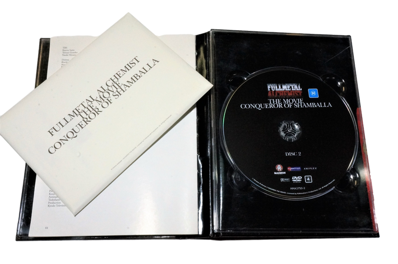 Fullmetal Alchemist The Movie- Conqueror Of Shamballa Special Edition DVD (Preowned)