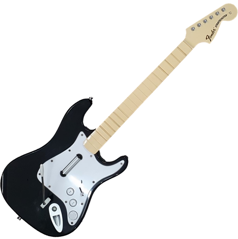 Xbox 360 Harmonix Fender Stratocaster Guitar Hero Rock Band Wireless Boxed (Preowned)
