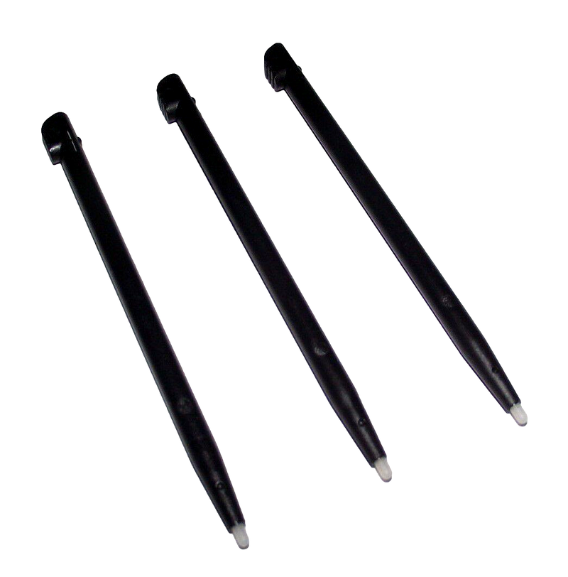3 x Black Touch Screen Stylus for Original Nintendo 3DS XL Console