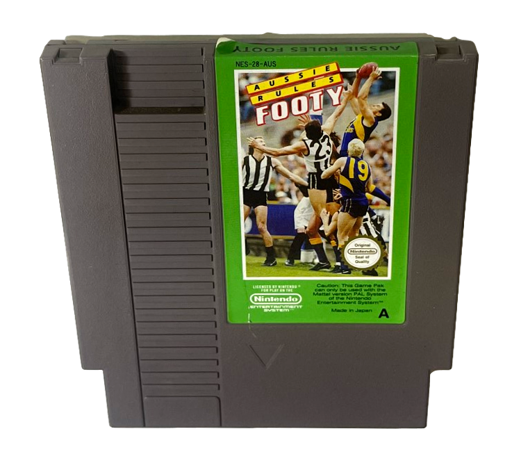 Aussie Rules Footy Nintendo NES PAL