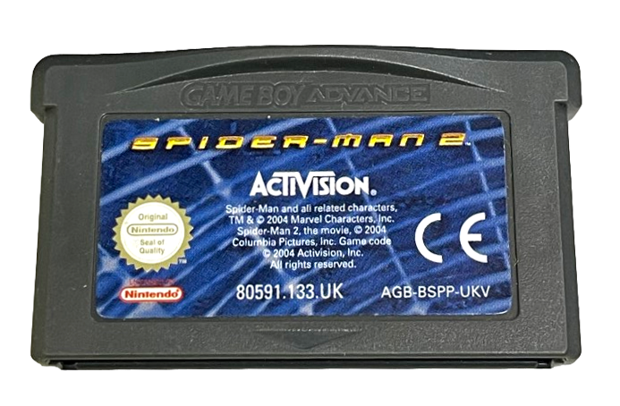 Spider-Man 2 Nintendo Gameboy Advance GBA Complete* Boxed (Preowned)