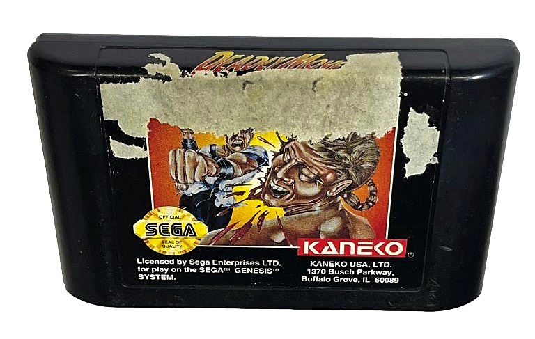 Deadly Moves Sega Mega Drive *Cartridge Only* (Preowned)