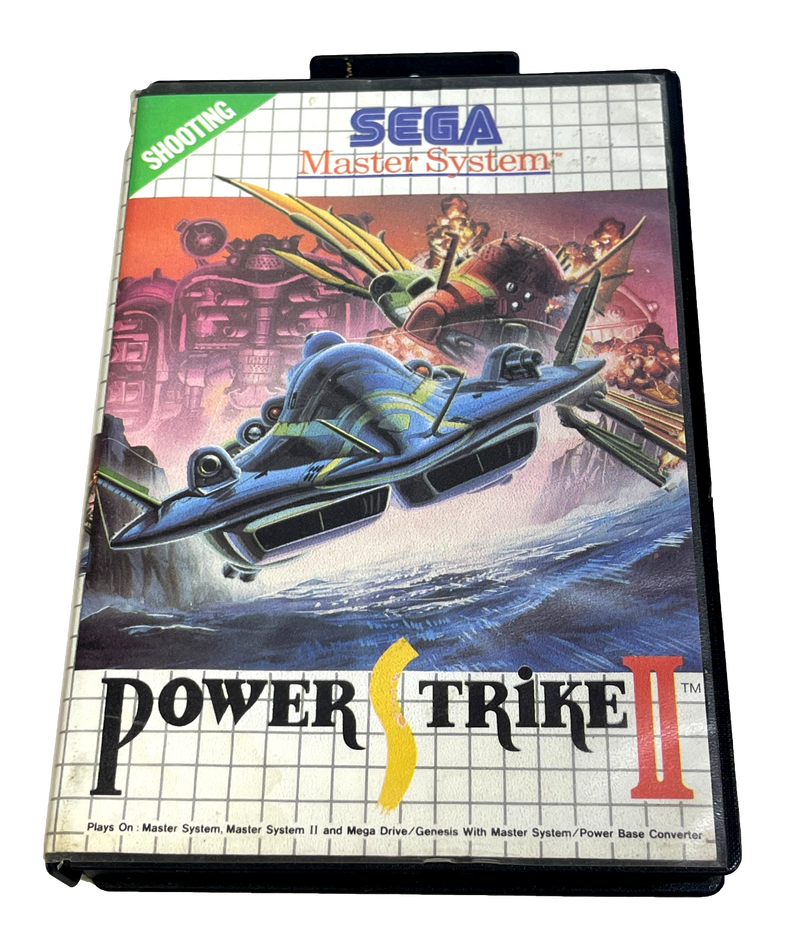 Power Strike II Sega Master System *Complete* (Pre-Owned)