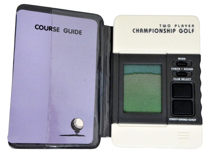 Tandy LCD Computerized Hand Held Golf Game 2 Player  *Boxed* Working (Preowned) - Games We Played