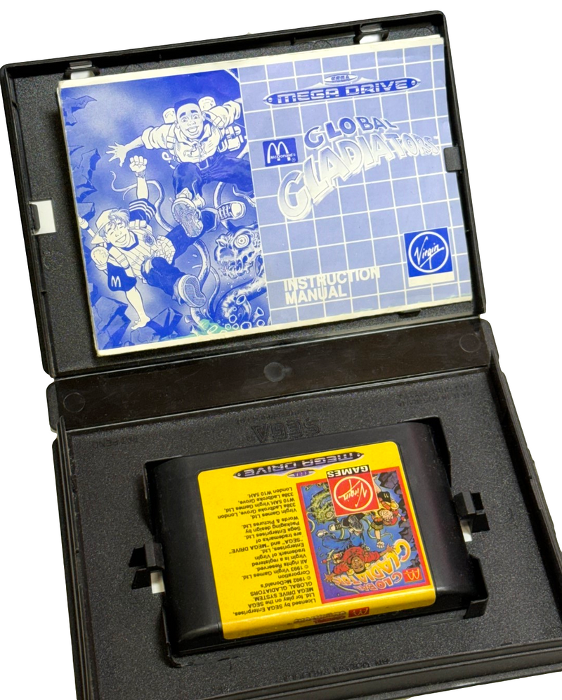McDonalds Global Gladiators Sega Mega Drive PAL *Complete* (Preowned)